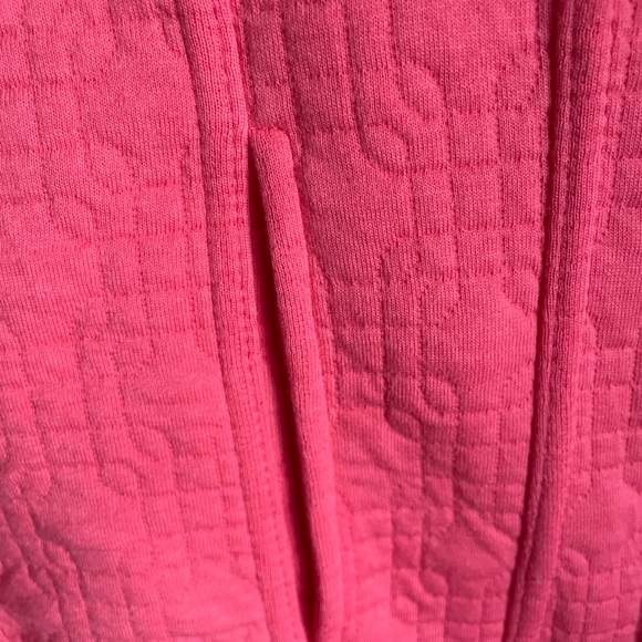 Isaac Mizrah Live Textured, Coral, Jean Jacket Style Jacket, Sz XS - Picture 5 of 10